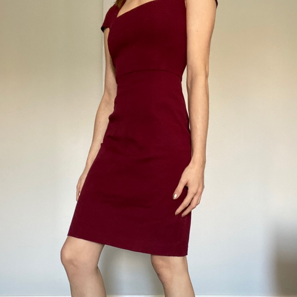 Red Pencil Dress - Picture 2 of 4
